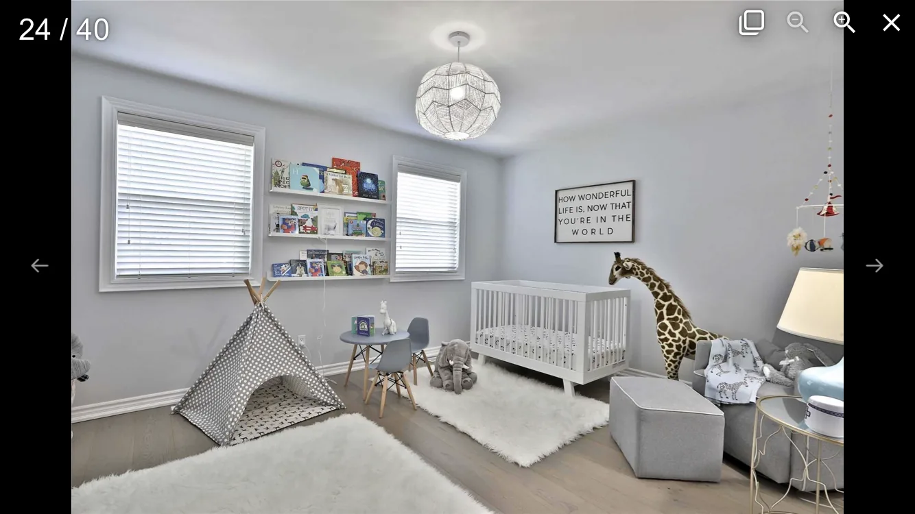 Completed bedroom renovation project