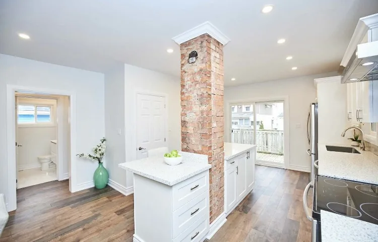 Completed kitchen renovation project